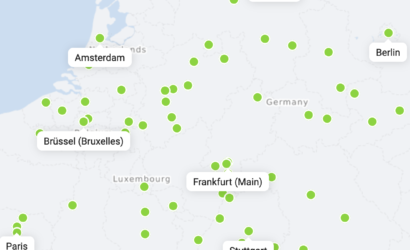 Streckennetz Flixbus Nachtbus