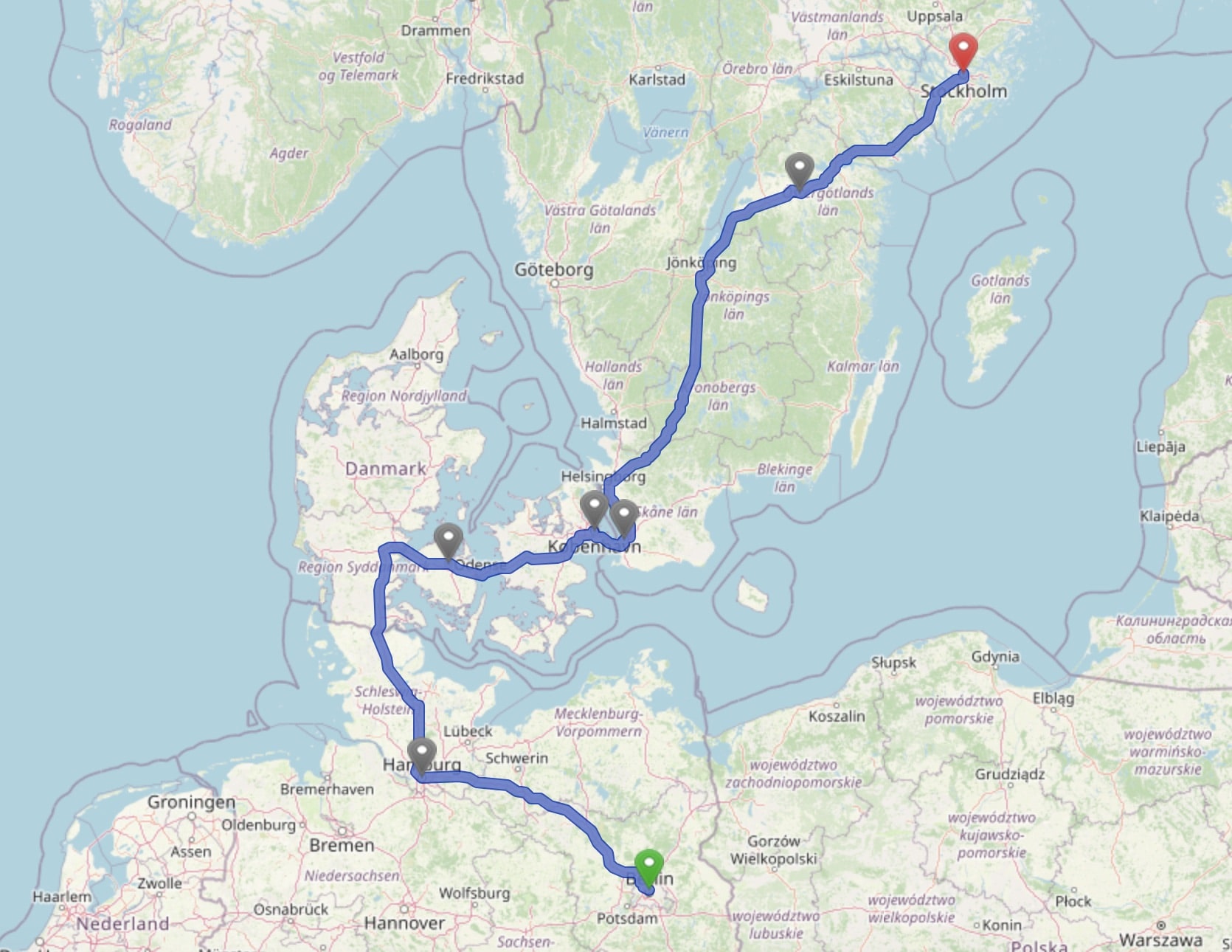 berlin hamburg stockholm night train route network